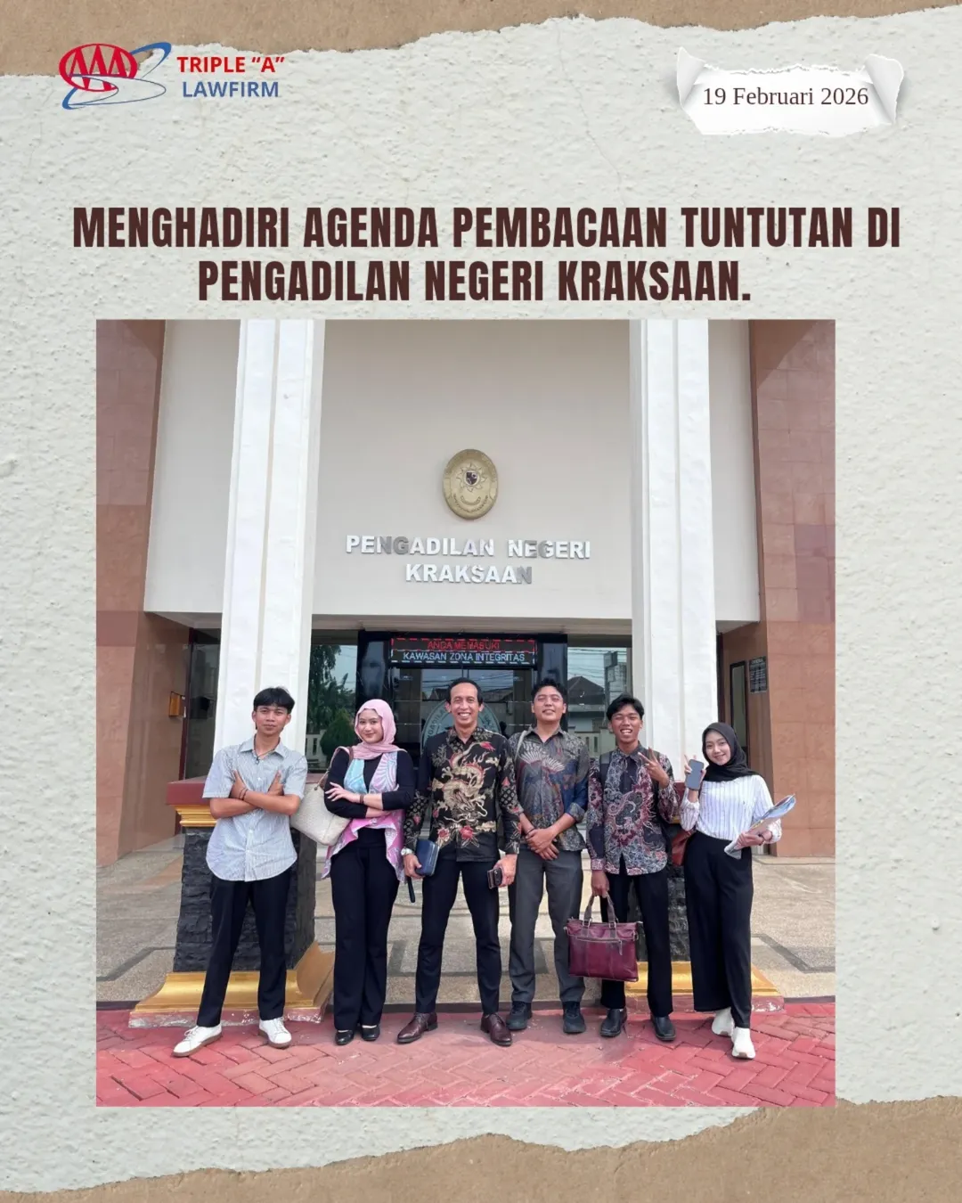 Pembacaan Tuntutan PN Kraksaan